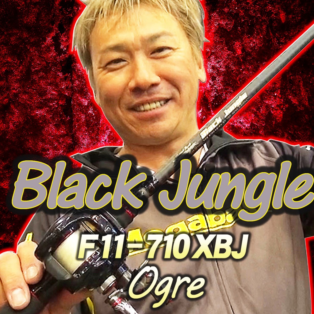 デカめビッグベイト全般が扱えるmegabassブラックジャングルの