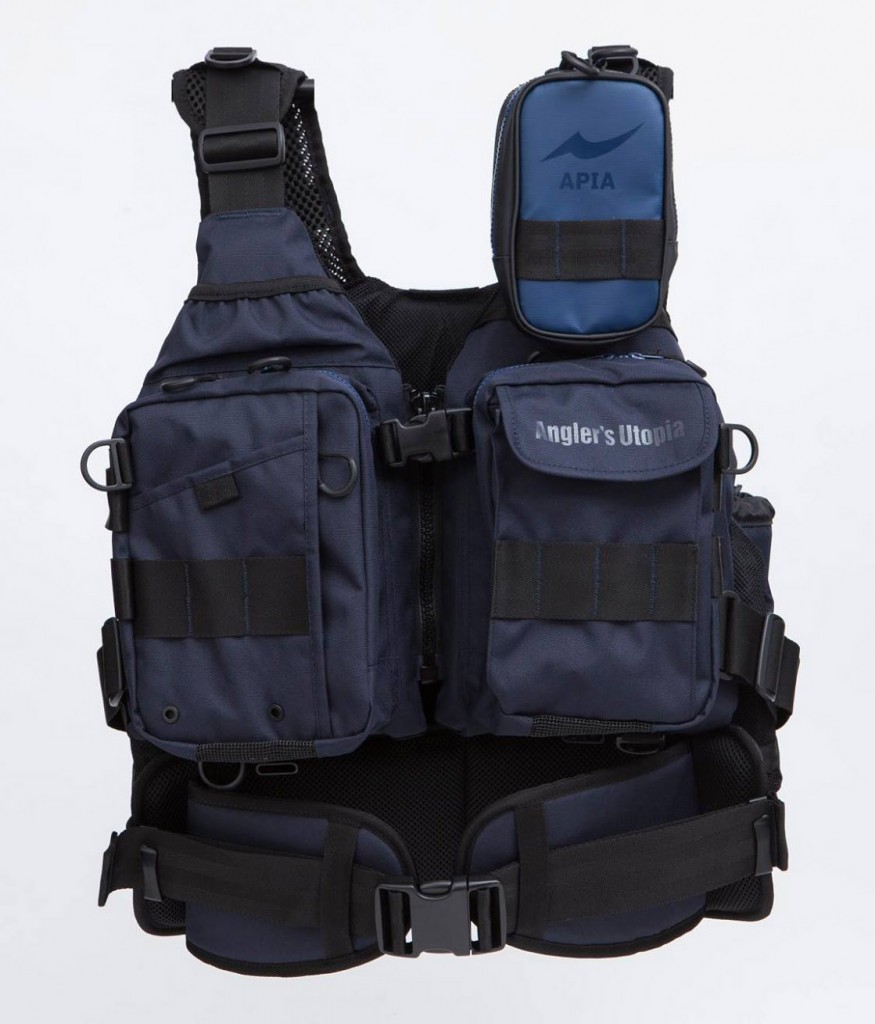 元祖！腰ベルトを装着したAPIAアングラーズサポートベストのバージョン