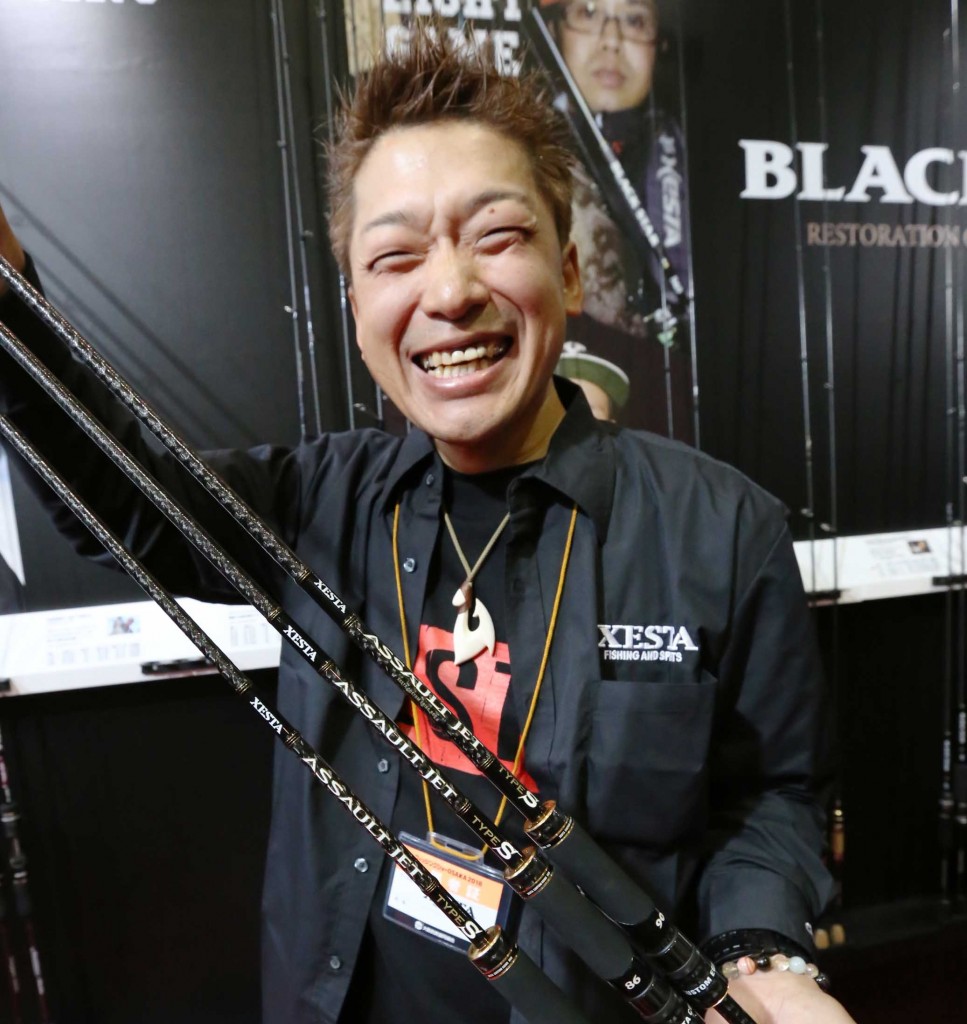 池内修次さん愛用のエギングロッド・ゼスタのアサルトジェットタイプS