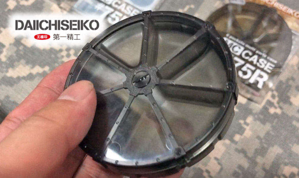 MCケース#75R】ガン玉やスナップやリングなどの収納に最適な第一精工の