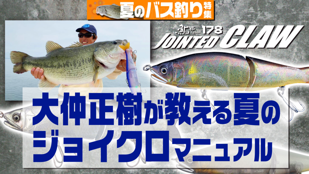 ジョイクロ✕夏】大仲正樹が教える夏のジョイクロマニュアル | 釣りの