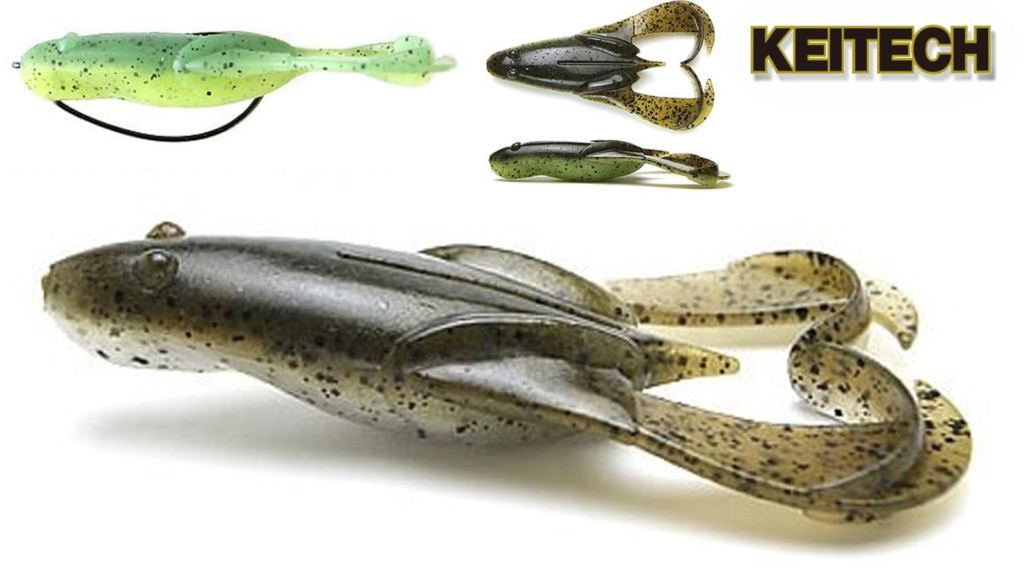 ノーシンカーでスローに引ける】ケイテックのバジングフロッグ