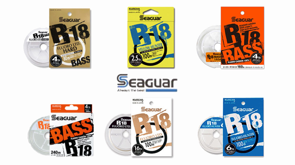 seaguar R18 フロロリミテッド  ライン13個セット　バス釣りに シーガー R18 フロロリミテッドハード BASS｜SEAGUAR R18