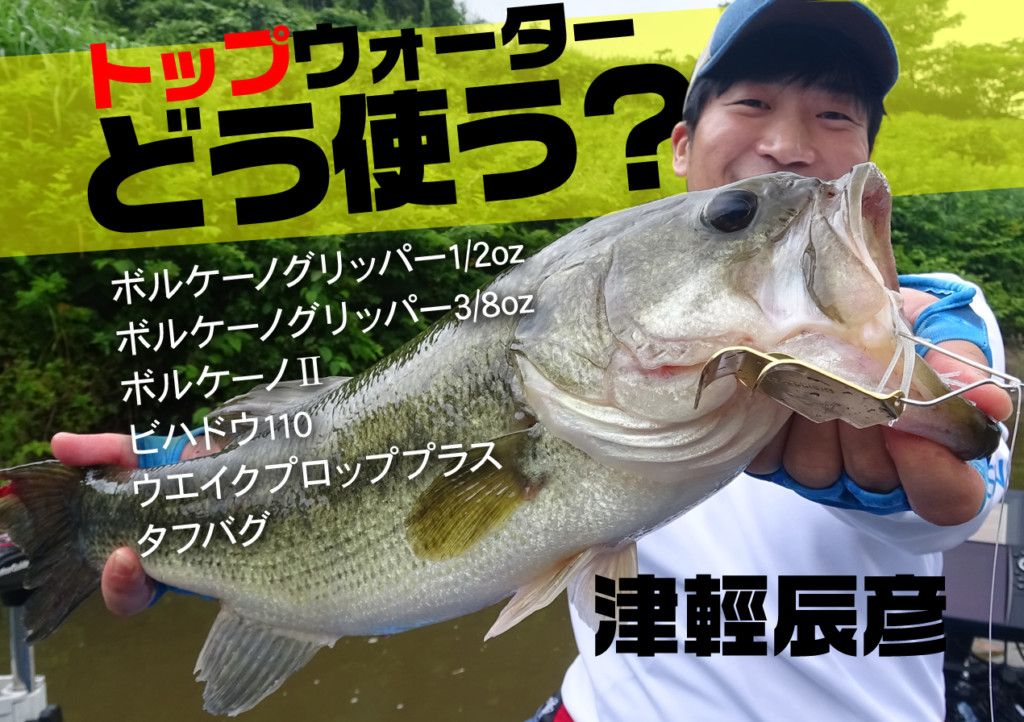 完全解説】ノリーズ・トップウォーター6種の「いつ使う？どう使う？」を津輕辰彦に聞いた！  釣りの総合ニュースサイト「LureNewsR（ルアーニュース アール）」