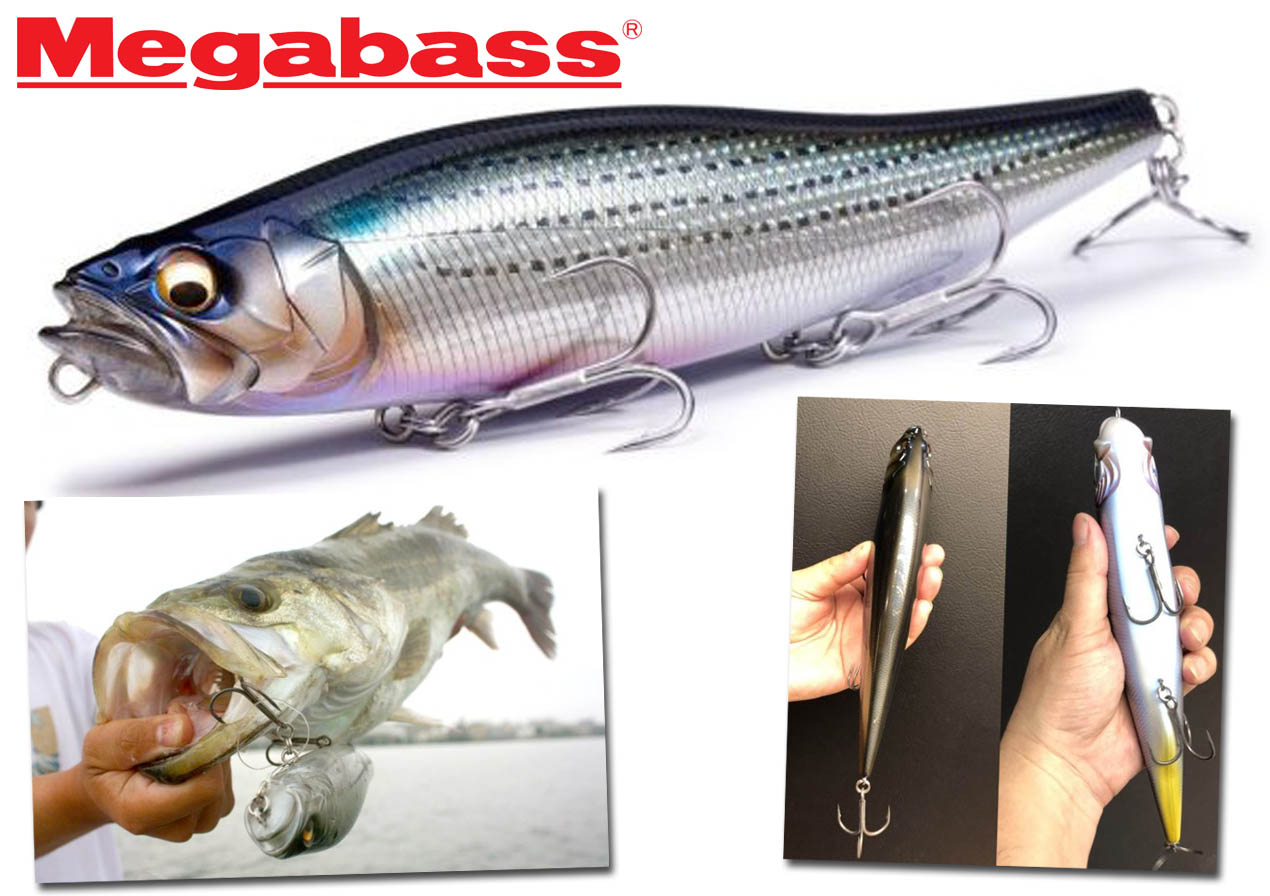 【中毒者続出中!】イマ釣れてる”22cm/130g”メガバスの巨大 ...