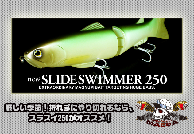 厳しい季節！折れずにやり切れるなら、スラスイ250がオススメ！ | 釣り
