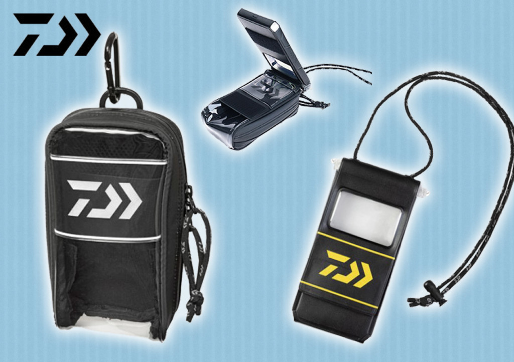 ダイワ ターポリンポーチM(B) daiwa イエロー 釣り スマホ