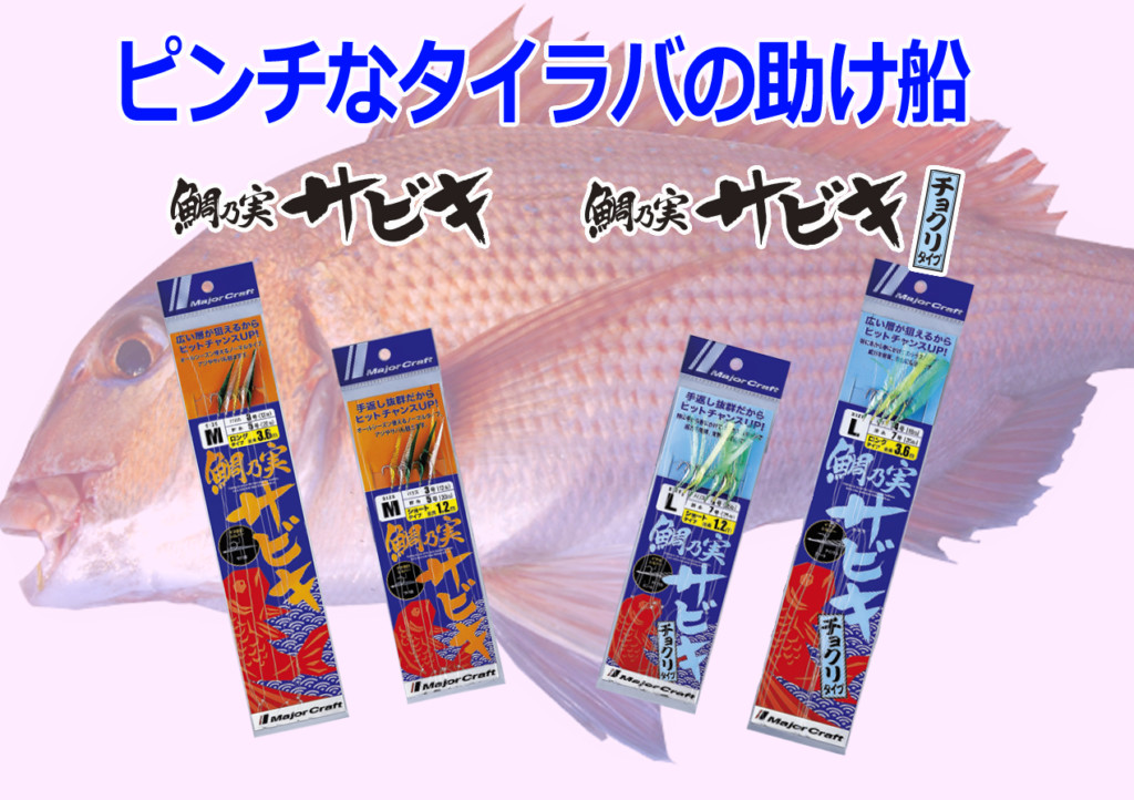 タイラバで厳しい時にサビキはいかが メジャークラフトから 鯛乃実サビキ 釣りの総合ニュースサイト Lurenewsr ルアーニュース アール タイラバで厳しい時にサビキはいかが メジャークラフトから 鯛乃実サビキ 釣りの総合ニュースサイト Lurenewsr ルアーニュース アール