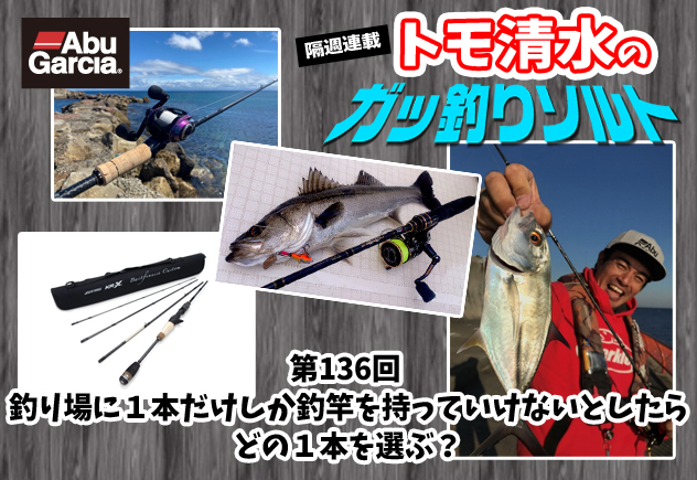 釣り場に1本だけしか釣竿を持っていけないとしたら、どの1本を選ぶ