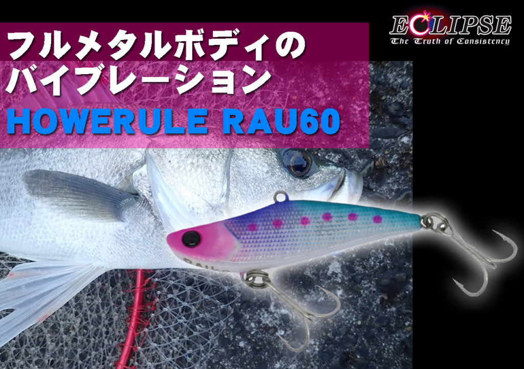 小粒で抜群の飛距離性能！フルメタルボディのバイブレーション