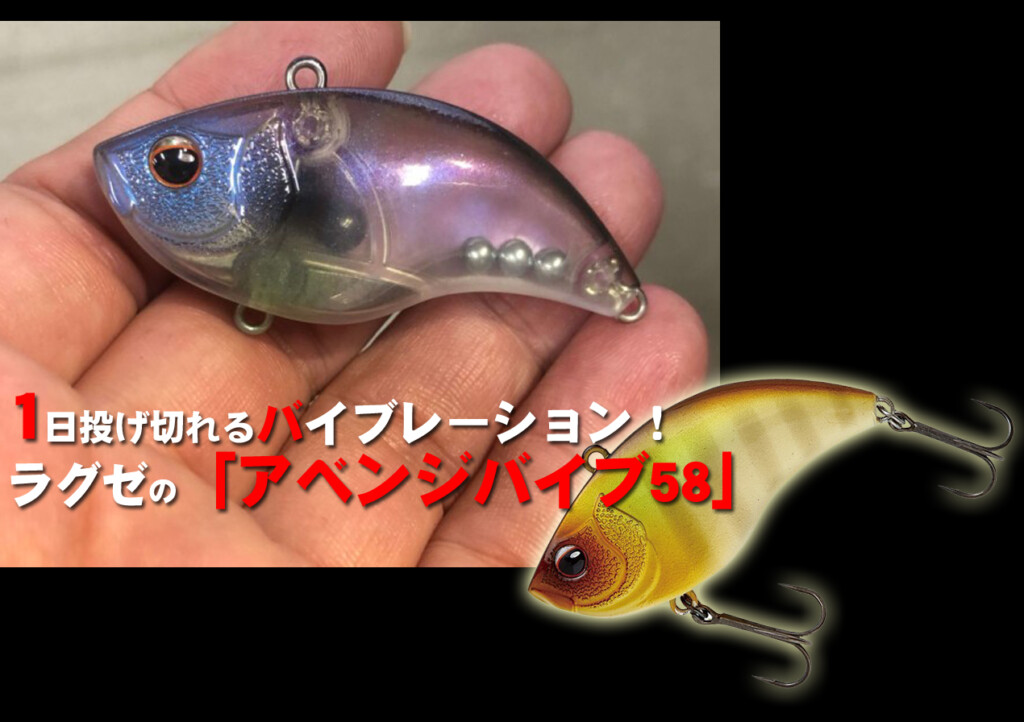 1日投げ切れるバイブレーション！これからの季節に使いたい