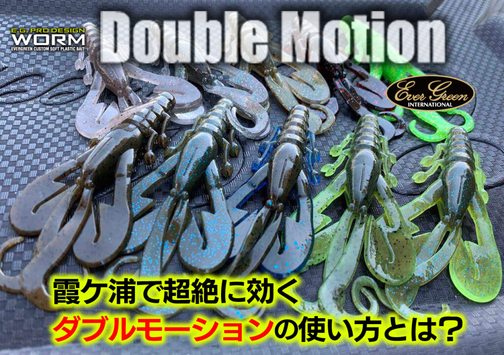 霞ケ浦で超絶に効くダブルモーションの使い方とは？ | 釣りの総合