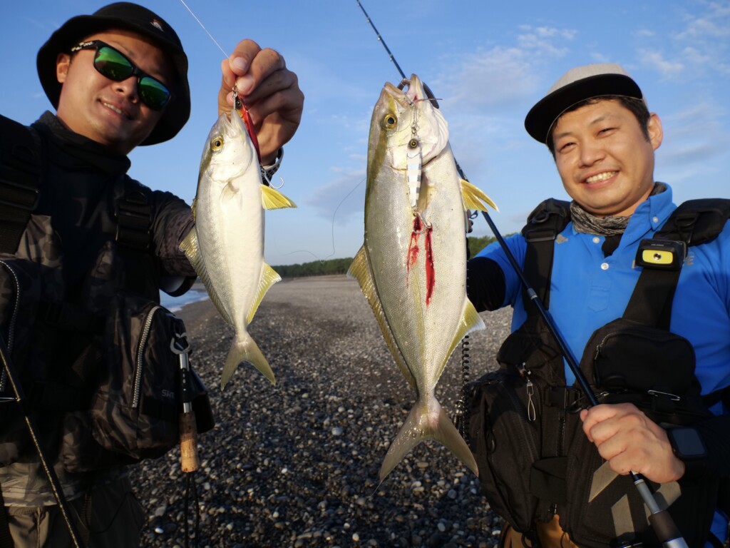 ジャックアイ】三重県・七里御浜サーフショアジギング！ジャックアイ御