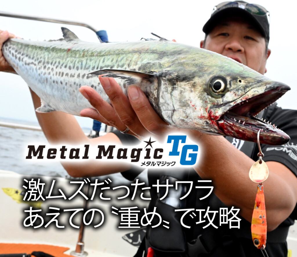 現場ナマ情報】東京湾サワラが「メタルマジックTG」にヒット！ なぜ