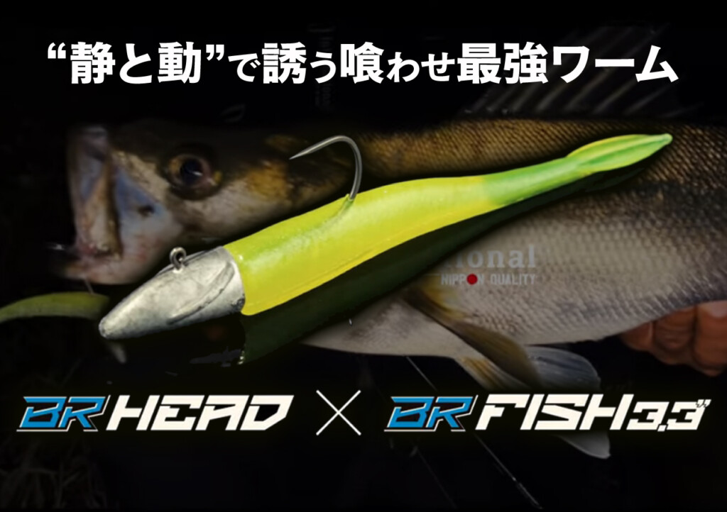 静と動”で誘う喰わせ最強ワーム！DUOのBayRUFシリーズより初の