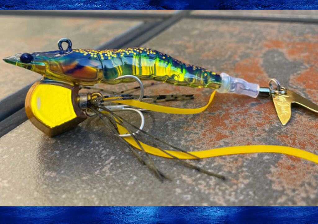 エビネム】樹脂と鉛、ネクタイとラバー、ブレードで構成された新