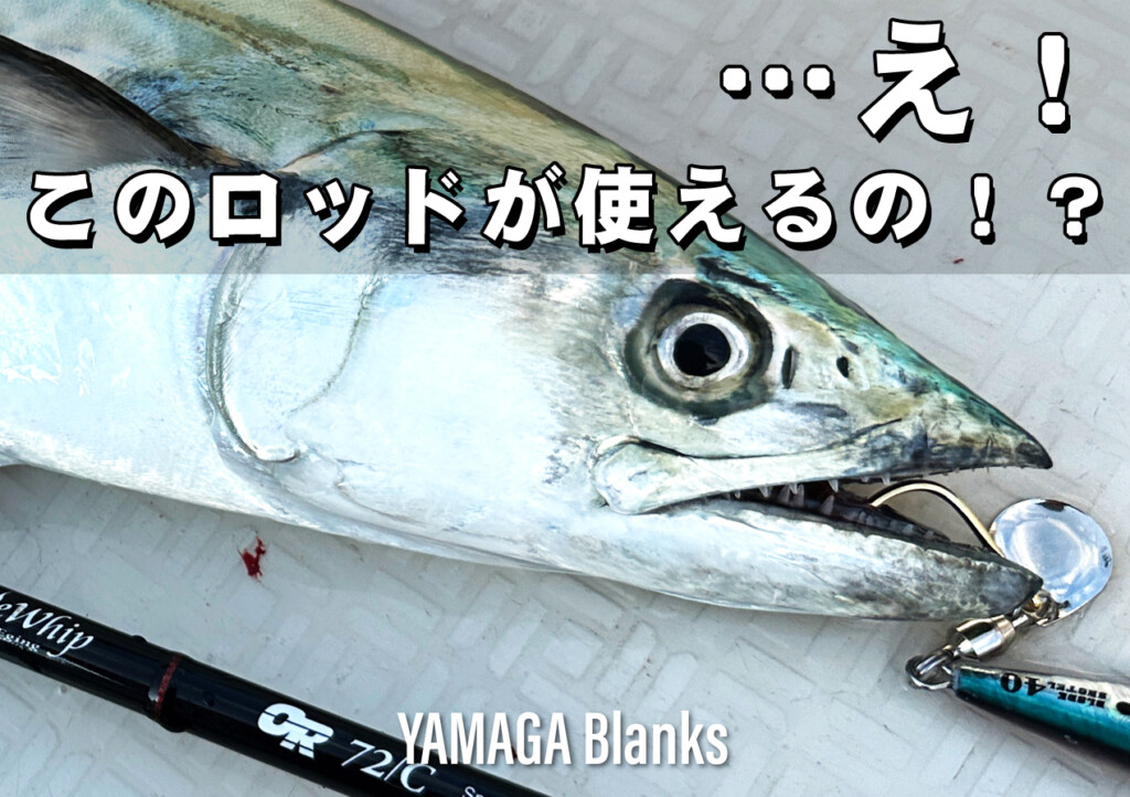 実は…このロッドがベストマッチ】ヤマガブランクススタッフ
