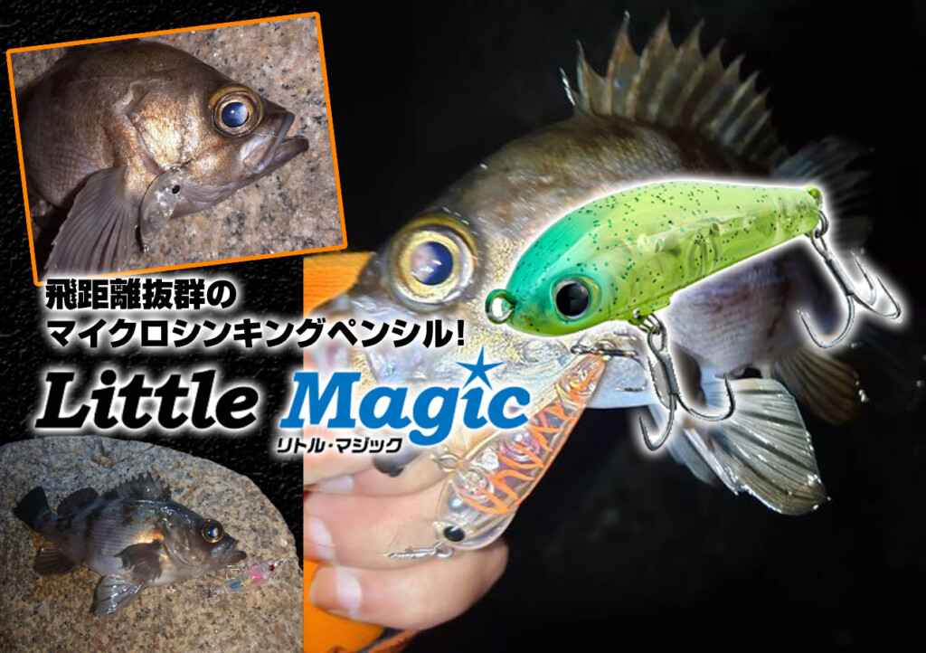 小粒ながら遠投性バツグンのマイクロプラグが登場！アクアウェーブの