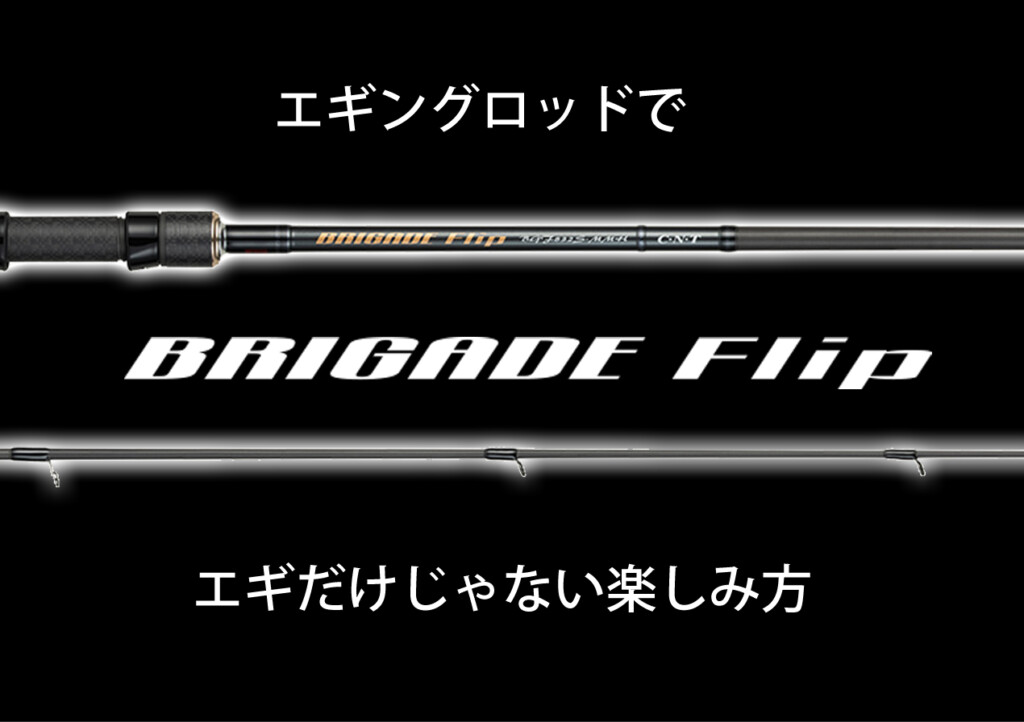 専用でありマルチであるエギングロッド「ブリゲイドフリップ 専用でありマルチであるエギングロッド「ブリゲイドフリップ