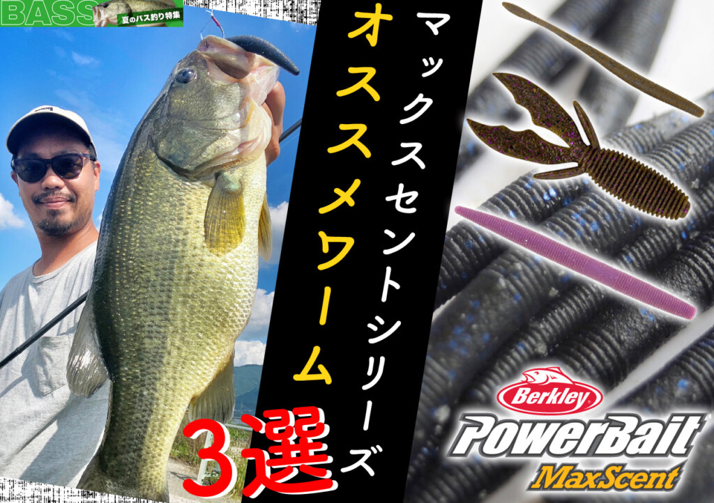 エサに匹敵する味と匂い】夏のフィールド攻略に必要不可欠！バークレイ